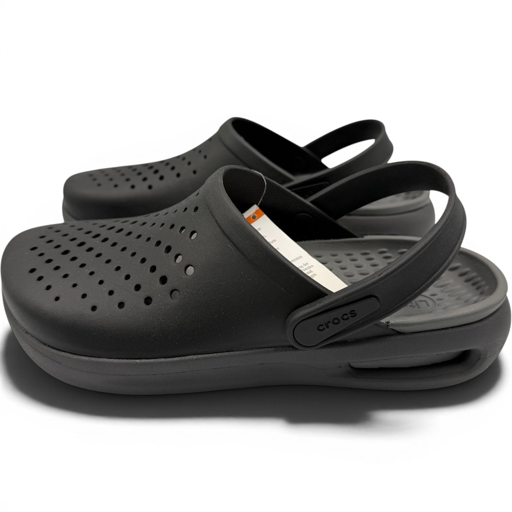 Crocs InMotion Clog LiteRide Mens 8 Womens 10 Black 209964-001 **NEW** - Picture 4 of 10